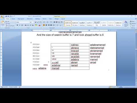 LZ77 Decoding