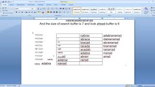 LZ77 Decoding