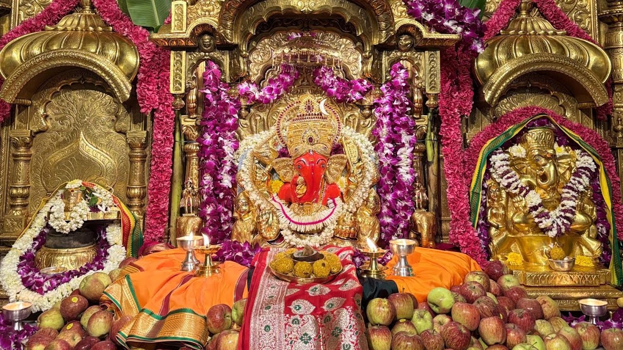 श्री सिद्धिविनायक LIVE आरती दर्शन |Siddhivinayak Ganpati Dadar Aarti🙏🏻 Bappa Siddhivinayak🛕 