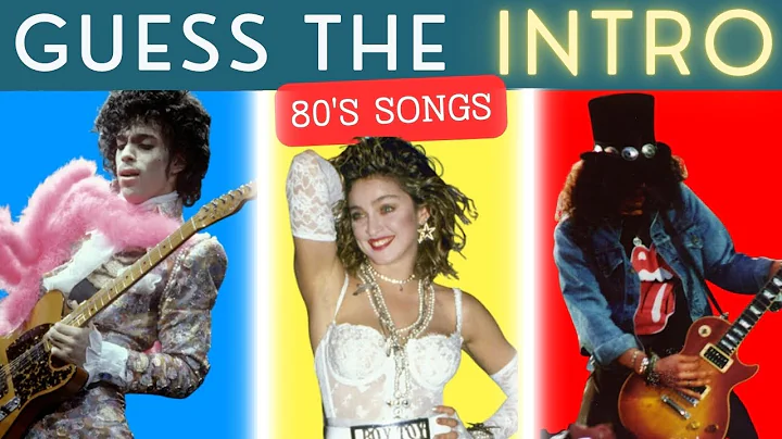 Guess the INTRO - Name 80's Songs by the ICONIC INTRO 🎸 | 1980's Music Quiz: