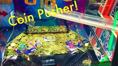 New SpongeBob Coin Pusher Arcade Game! | JOYSTICK
