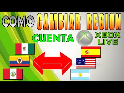 Tutorial para cambiar Region Cuenta Xbox Live - Xbox 360 y Xbox One