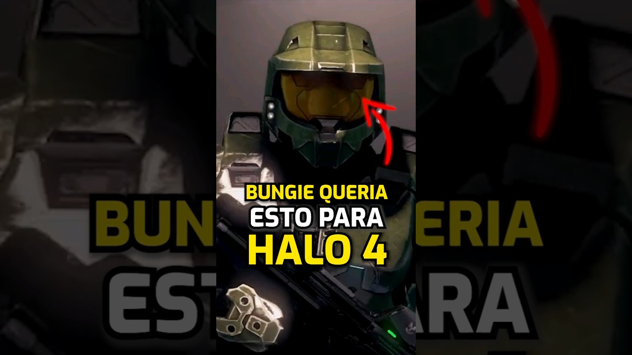 ¡ESTE SERÍA HALO 4 SI BUNGIE LO HUBIERA DESARROLLADO! #shorts #curiosidades #gaming #videojuegos
