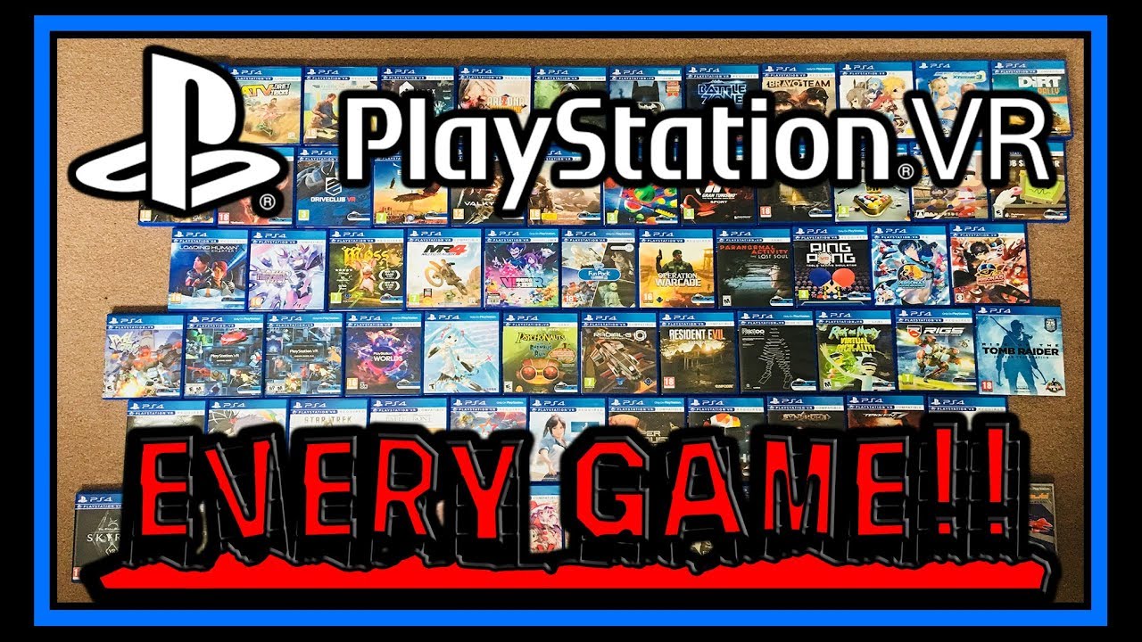 every psvr game