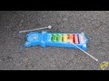 Experiment Car vs Spghetti Foam   Crushing Crunchy &amp; Soft Things by Car