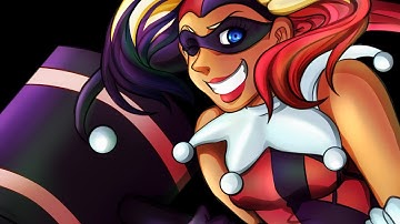 FireAlpaca Timelapse - Harley Quinn (Part 2)