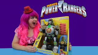 Power Rangers Dragonzord & Green Ranger Imaginext Toy Review Kimmi The Clown