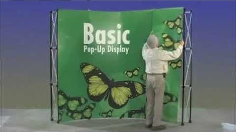 How to Assemble the Trade Show Basic Pop-up Display