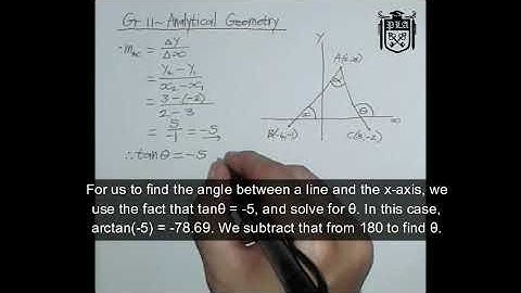 Grade 11 - Analytical Geometry