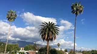 Cloudy Day in Pasadena Time Lapse