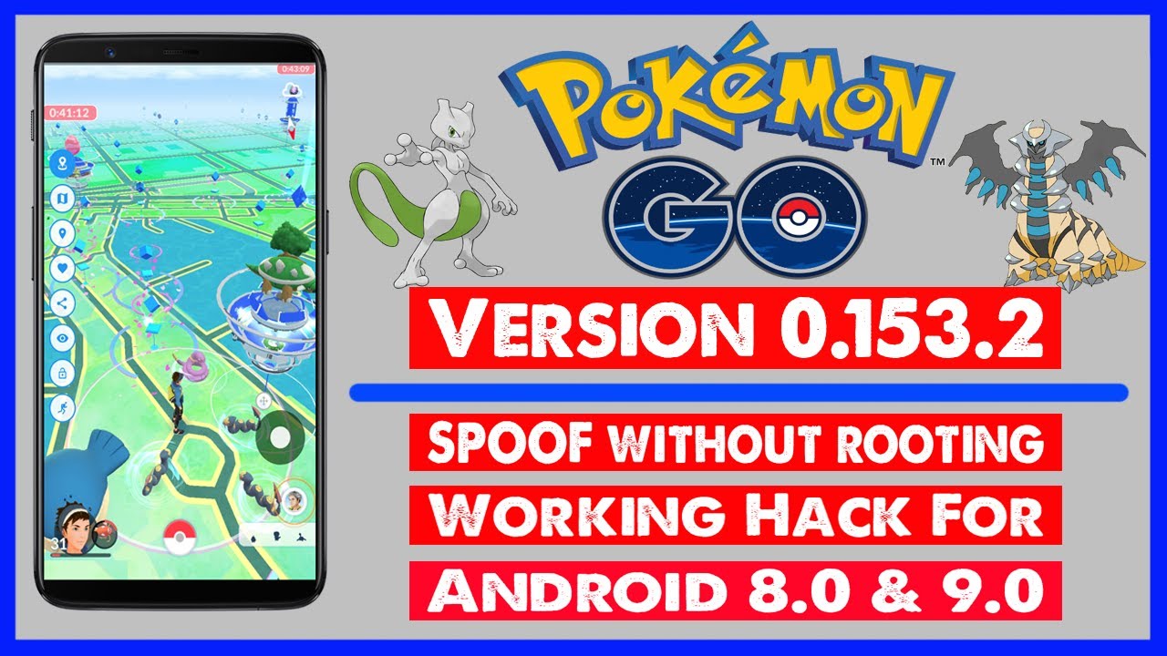 Pokemon Go 0 153 2 Spoof Without Rooting Android 8 0 9 0 Working Youtube