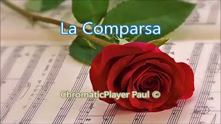 Video thumbnail of "La Comparsa  -  Organ & keyboard (chromatic)"