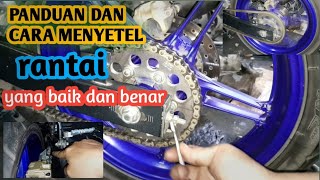 Setelan Rantai VIXION 'A' TEBAL SET ISI 2 (PSP) - Chain Adjuster Anting Anting Stelan Rante YAMAHA VIXION OLD KANAN KIRI