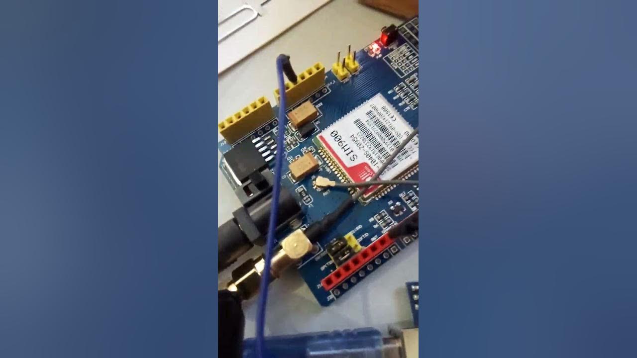  sim900 gsm module youtube