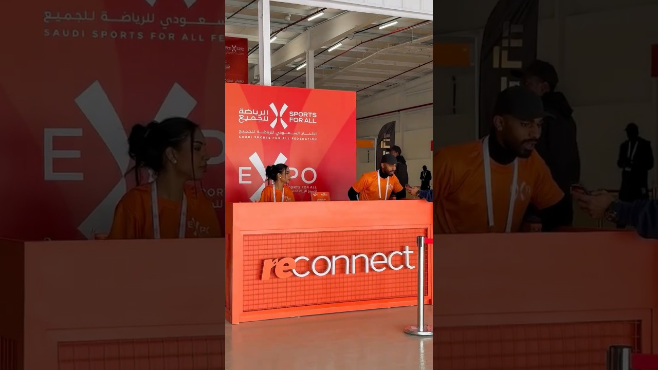 Sports products for a strong health! 🤩🎥 The REconnect Zone at the 