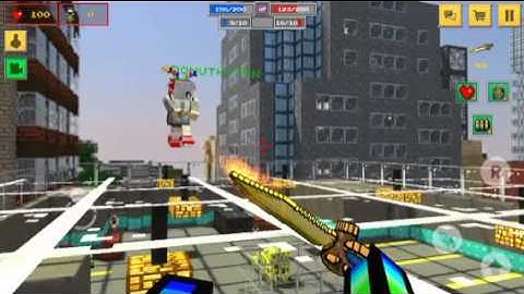 [Block Force - Pixel Style Gun Shooter Game] Lol elevator glitch knife factory