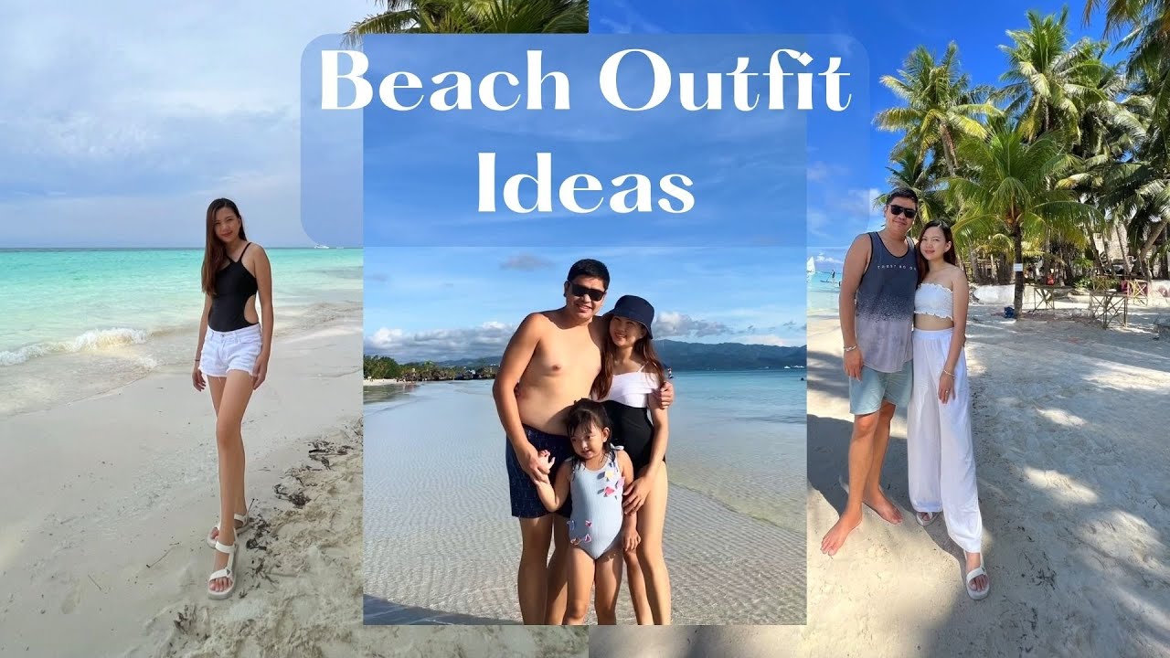 BEACH OUTFIT IDEAS Shopee Haul What to Wear in Boracay YouTube