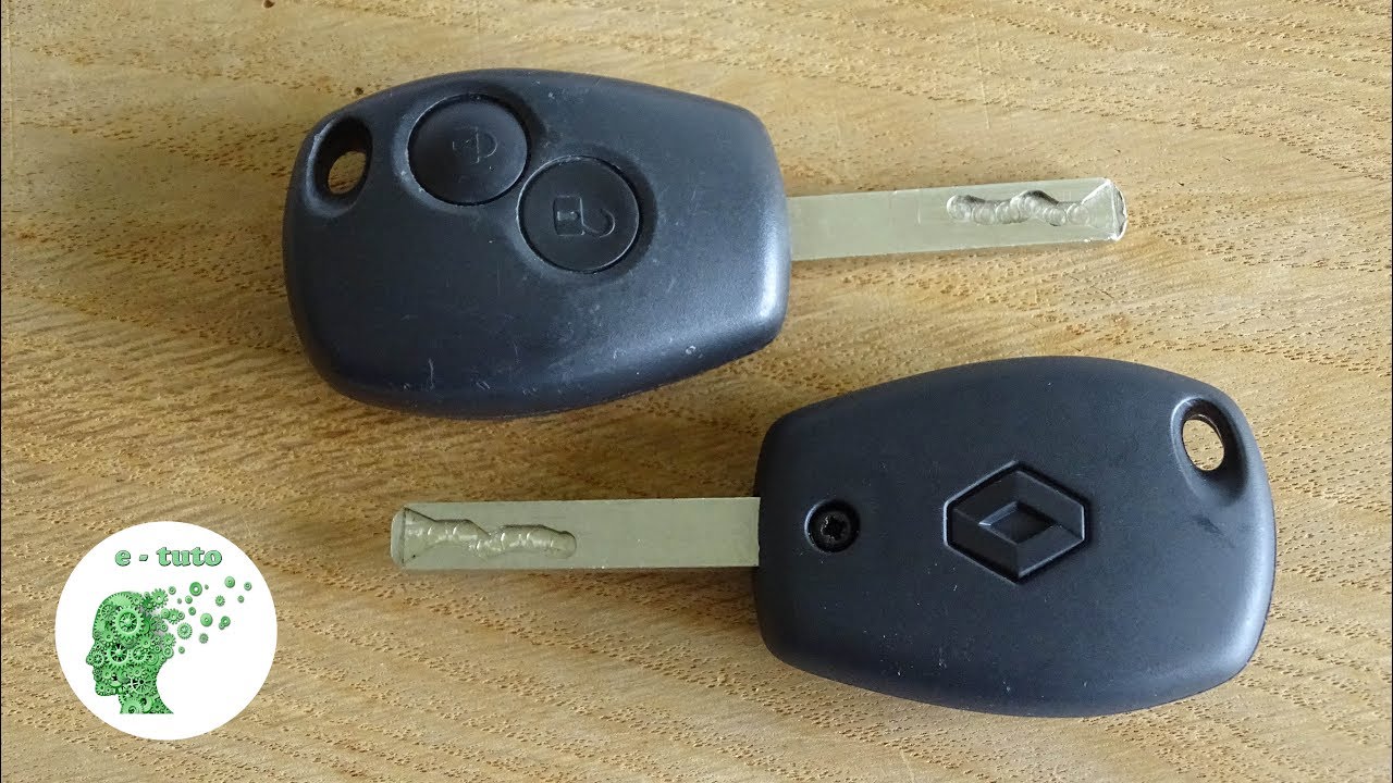 Kit de Réparation Télécommande clé Renault Clio 3 Modus Kangoo Twingo  Master Switch pile bouton