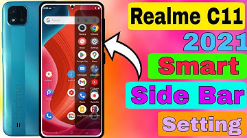 Realme C11 2021 Smart Sidebar Setting Enable Kare