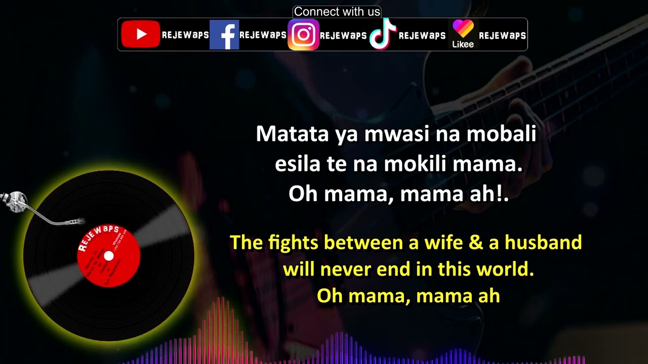 Franco - Matata ya mwasi na mobali english translated lyrics