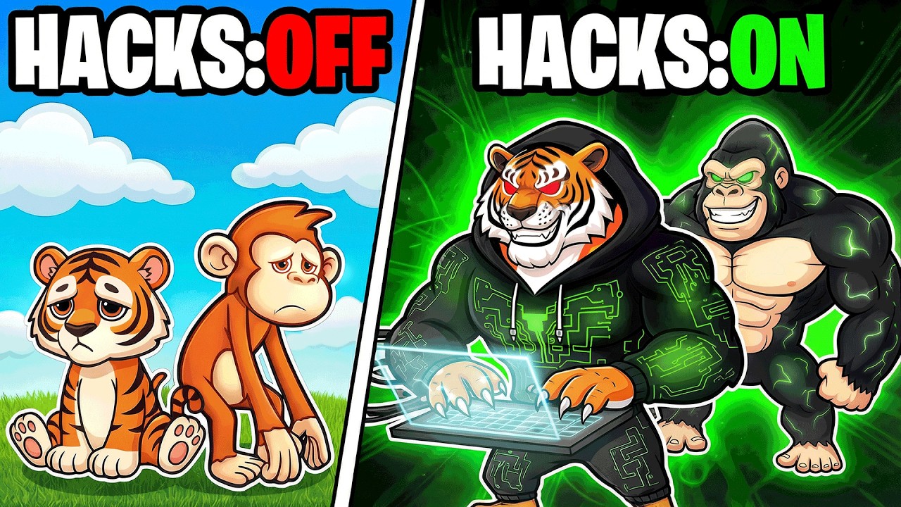 Using HACKS to Unlock The Biggest Animal Army