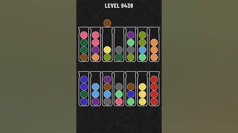 Ball Sort Puzzle Level 9439