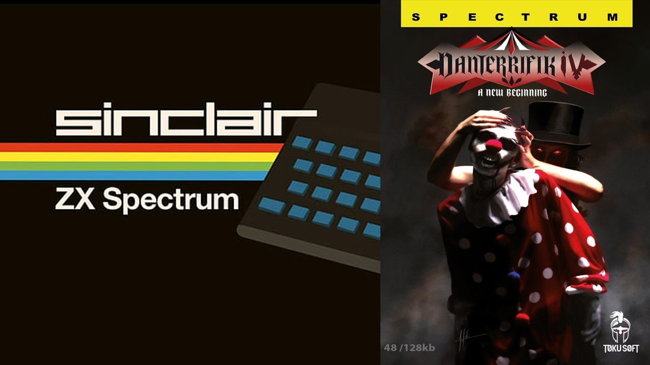 🎪Una partida a: Danterrifik IV | ZX SPECTRUM Homebrew | TOKU SOFT
