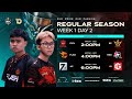 🔴 LIVE | MPL SG S10 | RS Seeded Stage Week 1 Day 2