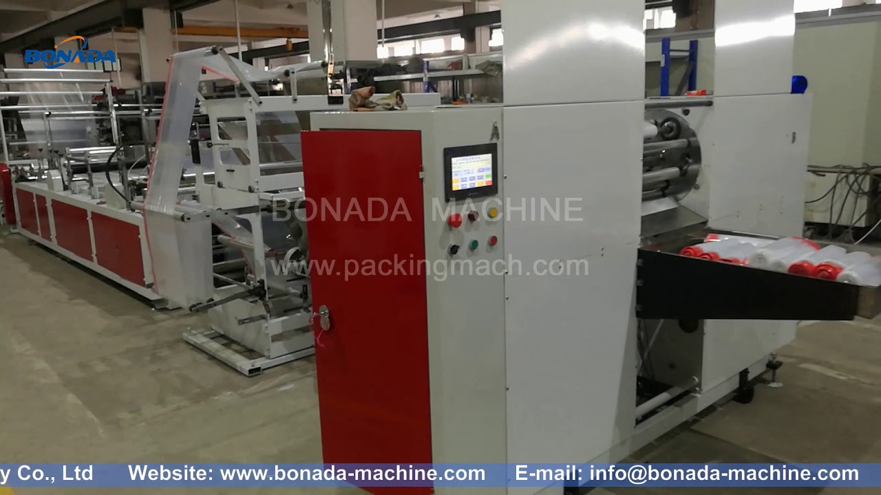 RLD -1200 Automatic Roll Changing Drawstring Garbage Bag Making Machine