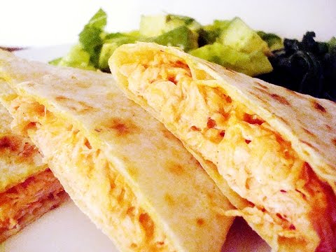 Video: Tortilla De Pollo Y Queso