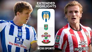 Colchester United vs. Southampton: Extended Highlights | Carabao Cup | CBS Sports