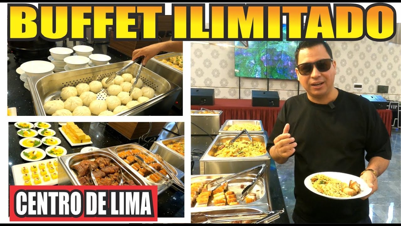 Primer BUFFET ilimitado de comida criolla y Oriental en JR. De la unión, Lima 