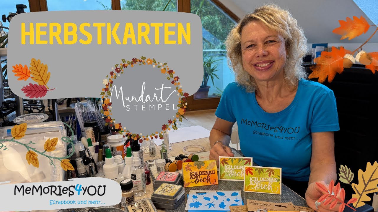 Memories4you - HERBSTKARTEN mit 