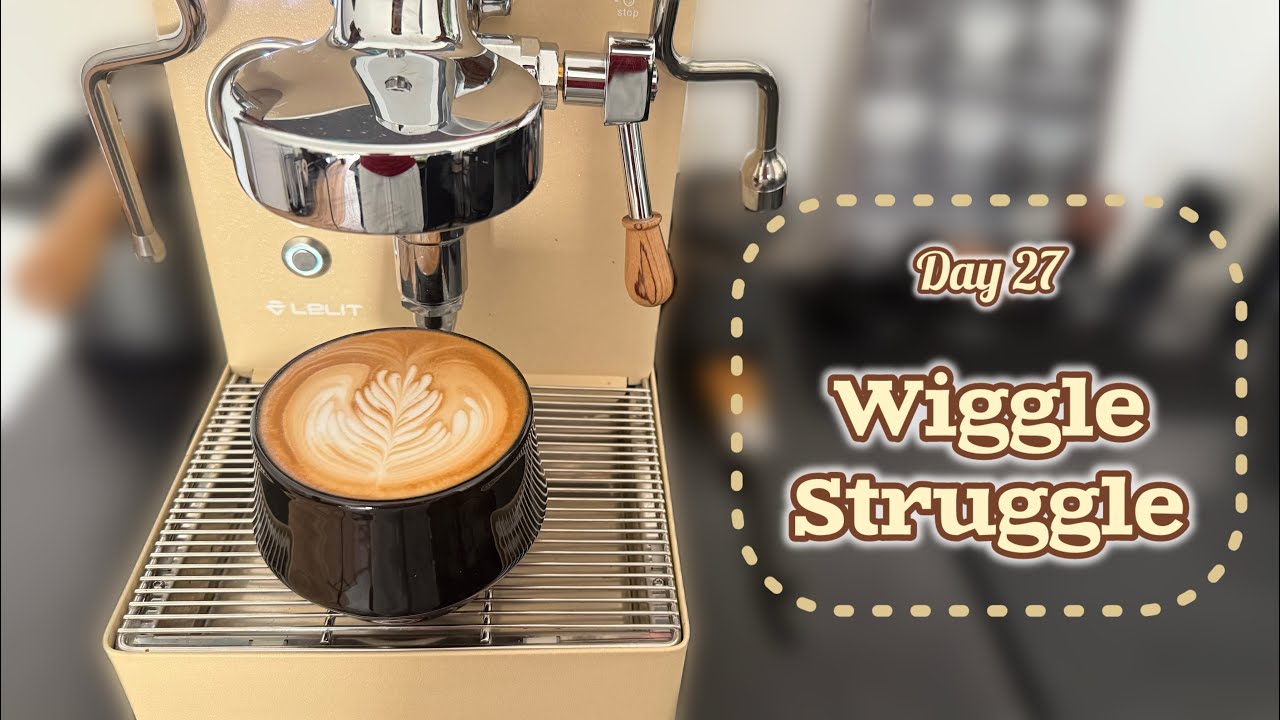 Day 27 — Beginner Home Barista Workflow & Latte Art Progress