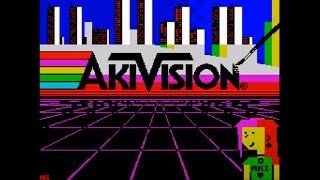 Video voorbeeld van "ZX Spectrum 128k: "Akivision" Demo (2024)"