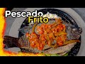 Pescado Frito + salsa con rajas | JUS PALTA - Comida Casera