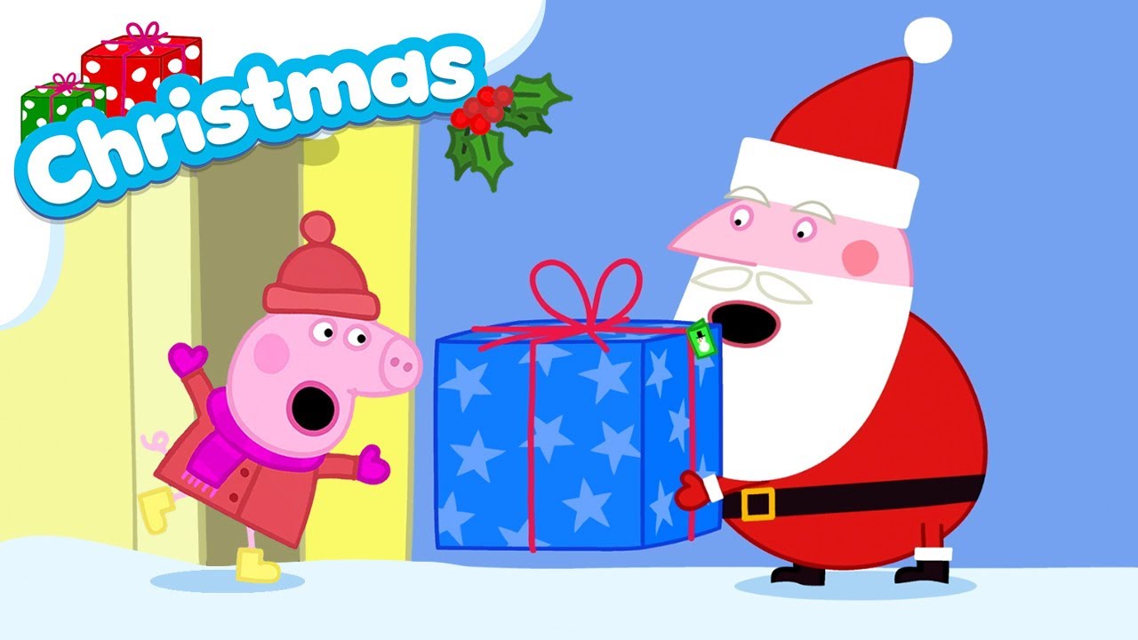 PeppaPig 黄箱　青箱　赤箱　3点　ペッパピッグ　クリスマスプレゼント Grandpa Pig's CHRISTMAS Gift 🎁 Christmas Special 🎄 Peppa Pig