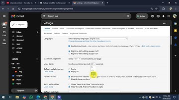 How To Enable Gmail Undo Send