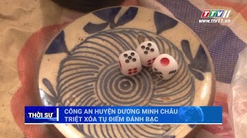 Công An Dương Minh Châu triệt xóa tụ điểm đánh bạc