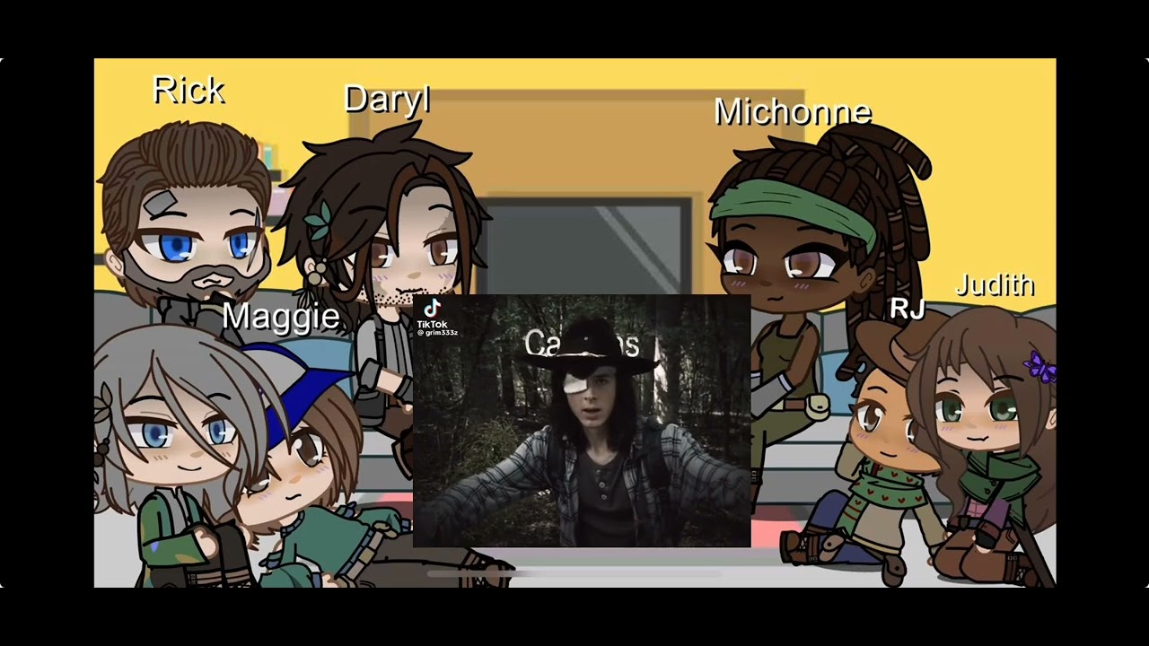 Twd reacts to Carl Grimes || x2 speed|| The Walking Dead
