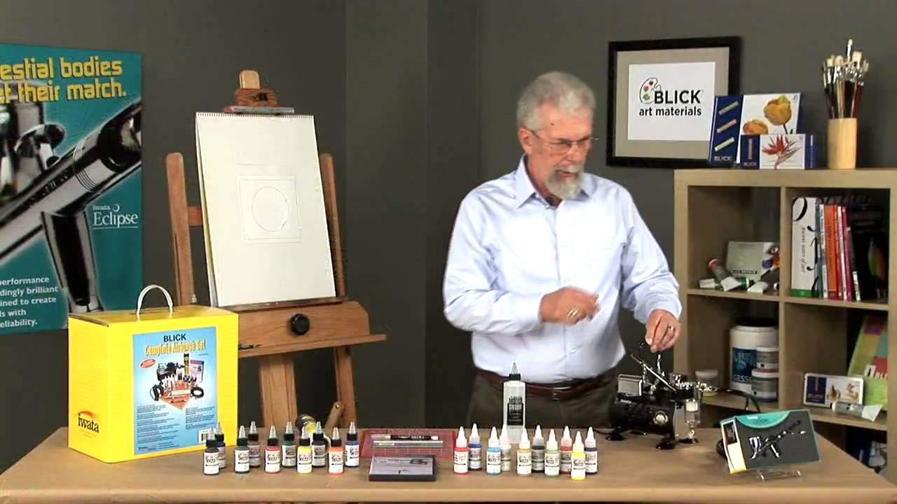 The Blick Complete Airbrush System by Iwata YouTube