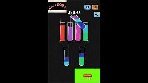 WATER COLOR SORT level 42...14 moves