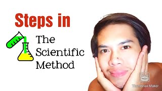 What is the correct order of the steps in the scientific method?