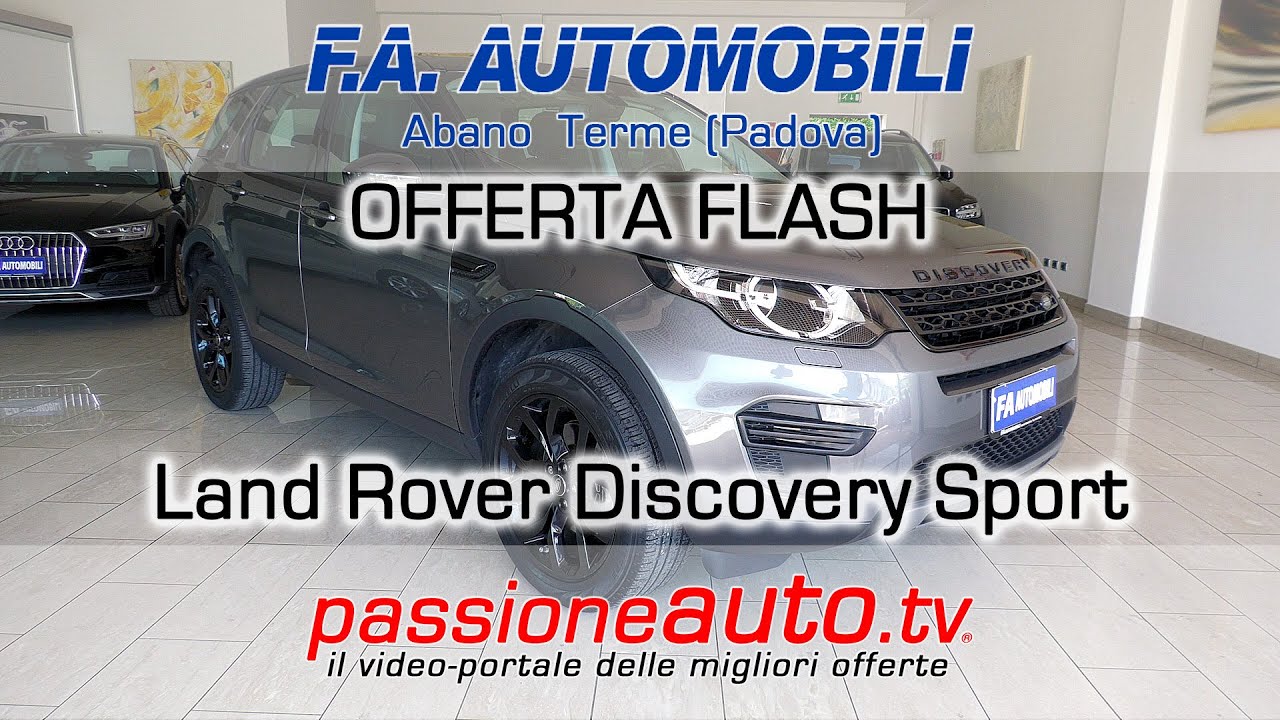 Offerta Flash! Land Rover Discovery Sport - YouTube