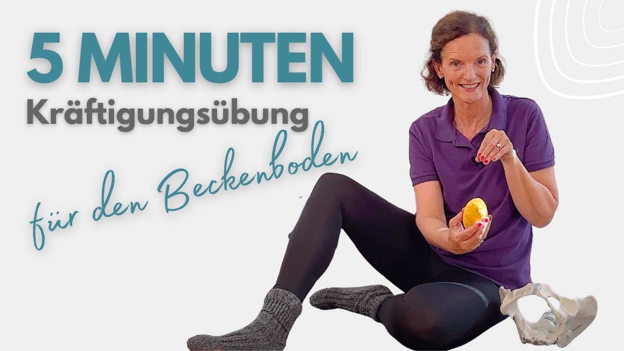 5 Minuten für Ihren Beckenboden: Die beste Kräftigungsübung im Liegen