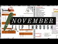 November 2021 Flip Through