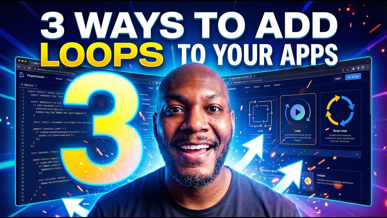 3 ways to add loops to your apps - YouTube
