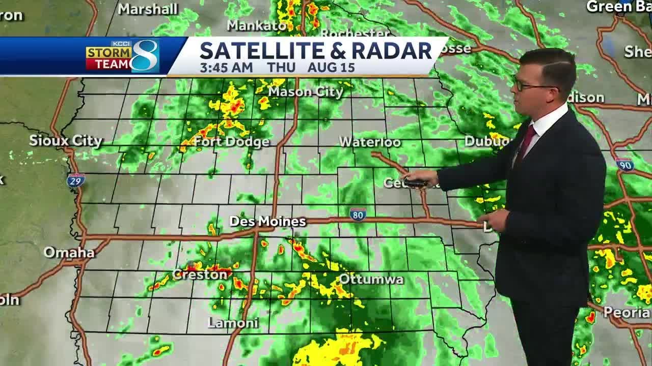 Iowa weather: Soggy today before a sunny and dry weekend - YouTube