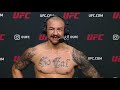 UFC 256: Cub Swanson Emotional Interview After KO Win