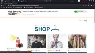 Authentication bypass via flawed state machine (Video Solution) | 2020